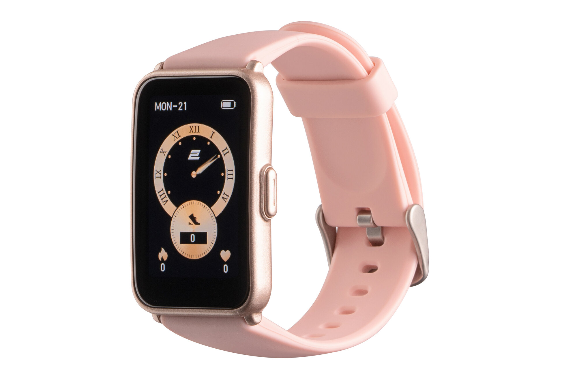Aqlli soat 2E Wave S 46 mm Pink, 1.57", Bluetooth 5.1, IP68 himoyasi, 180 mA·soat, og‘irligi 17.6 g, pushti rangda