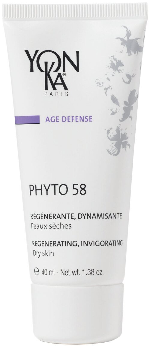 Yon-Ka Age Defense Phyto 58 PS Крем для лица восстанавливающий для сухой кожи, 40 мл