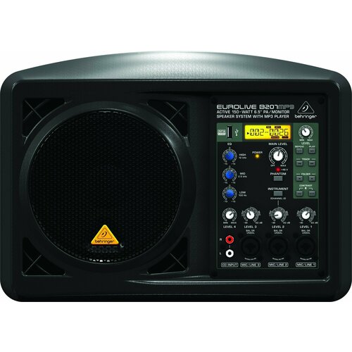 behringer c210 модульная активная акустическая система BEHRINGER B207MP3 Активная акустическая мини-система/монитор