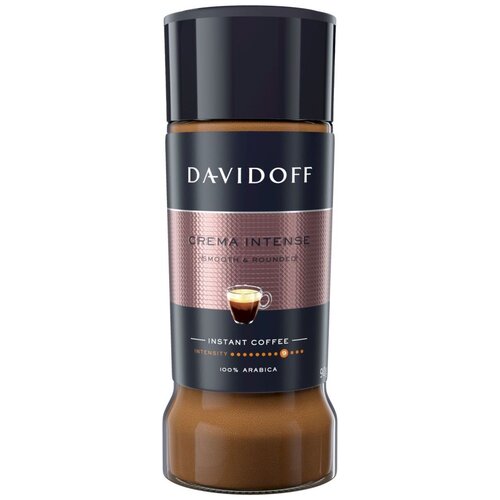 Davidoff Crema Intense кофе растворимый 90г ст/б