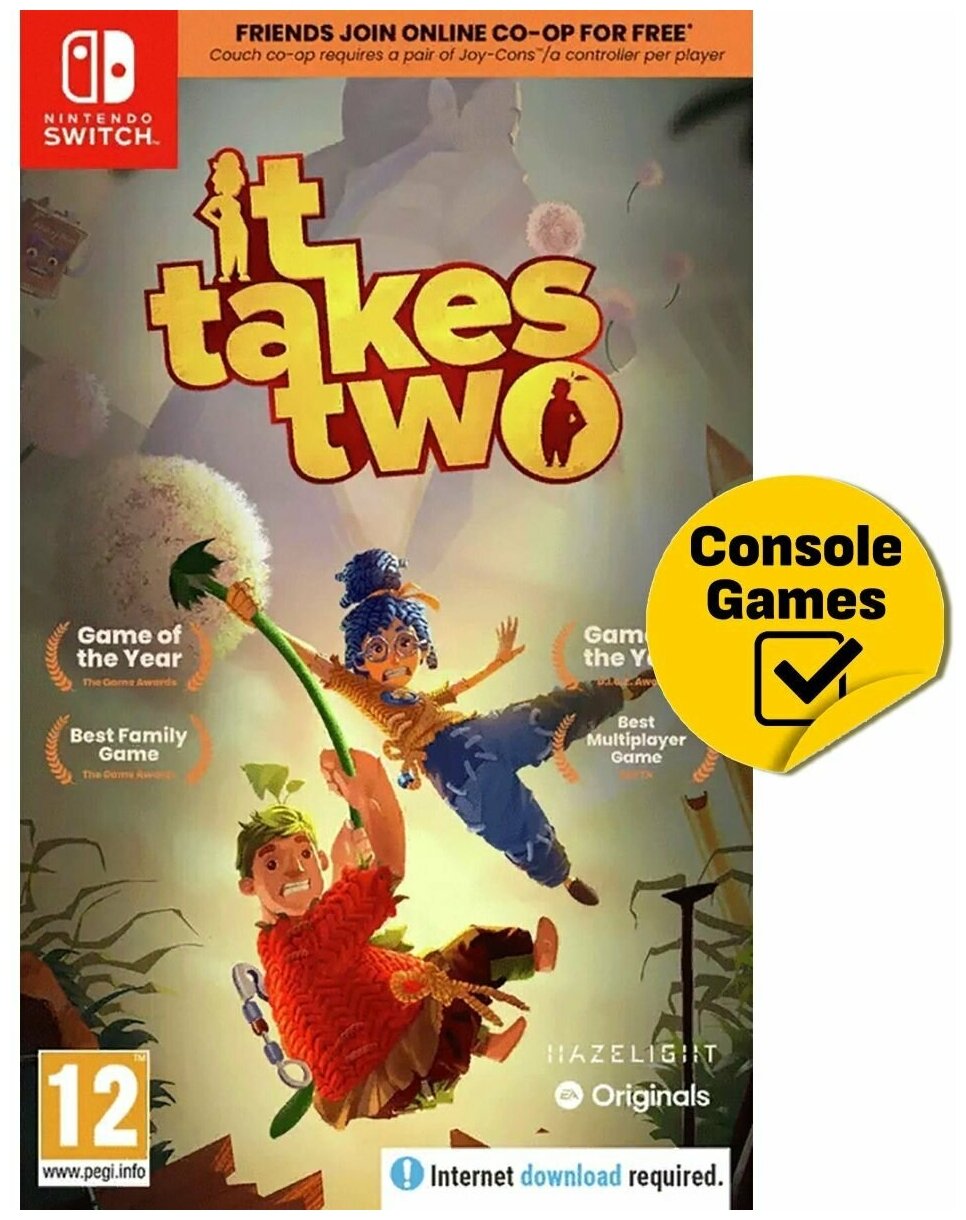 Игра Nintendo Switch - It Takes Two (русские субтитры)