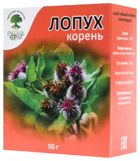 Русские корни чай Лопух