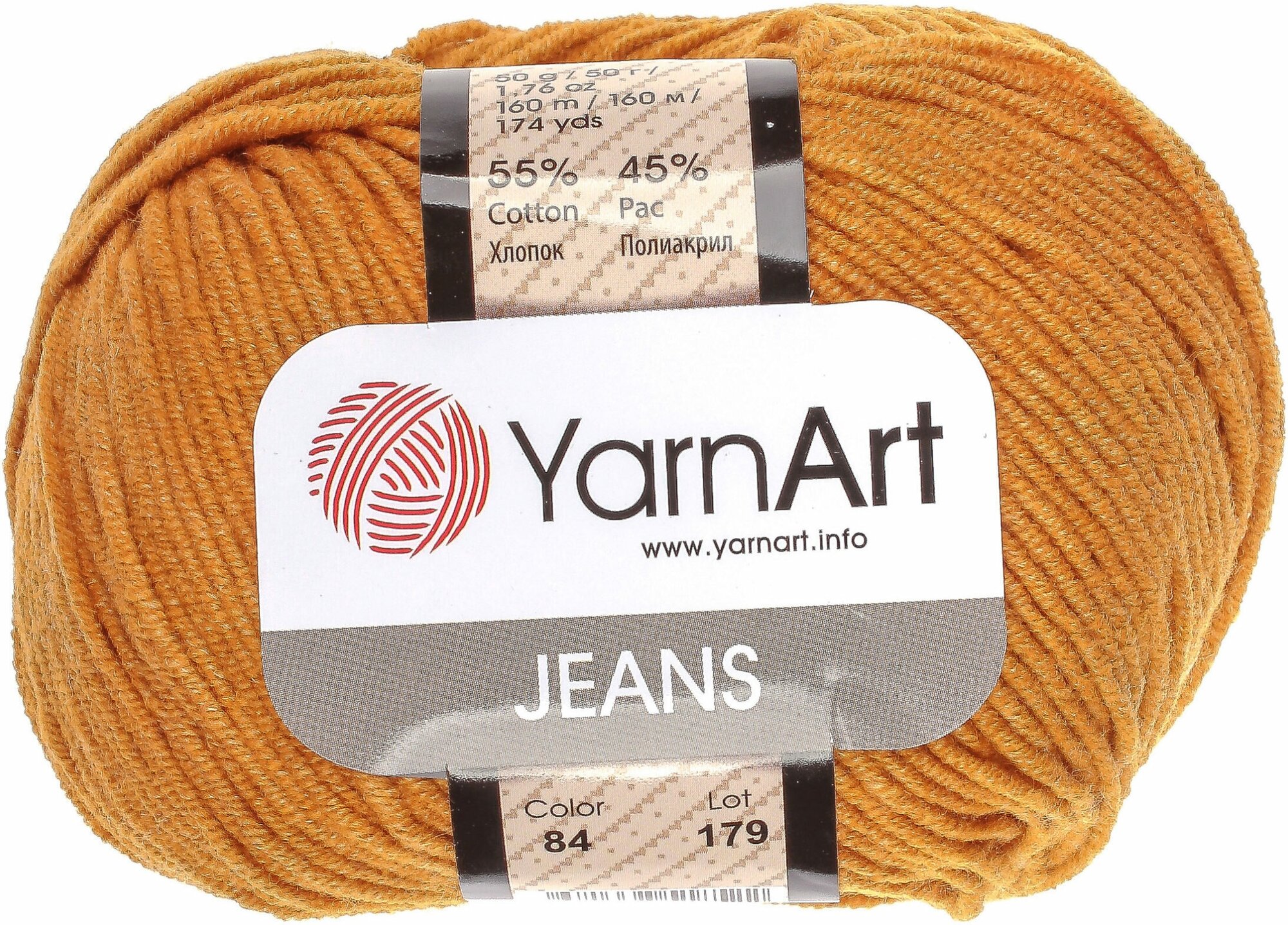  YarnArt Jeans  (84), 55%/45%, 160, 50, 3