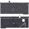 Фото #4 Клавиатура (keyboard) MQ6-84US для ноутбука Lenovo ThinkPad X1 carbon Gen 3 2015, черная c подсветкой