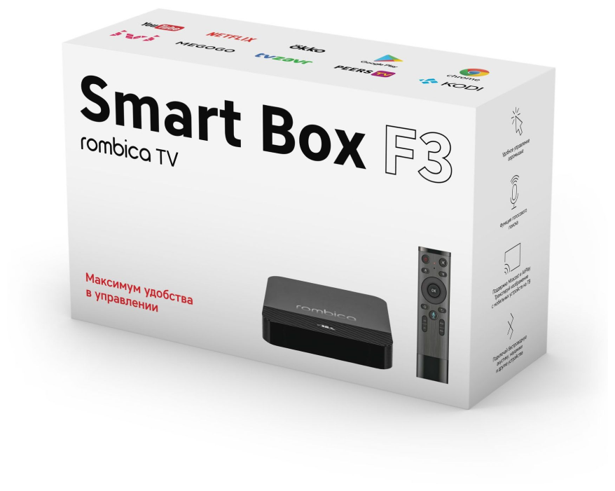 Медиаплеер Rombica Smart Box F3 (VPDB-05)