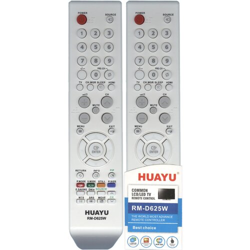 new tv universal remote control bn59 01175n for samsung lcd aa59 00602a lcd led hdtv tv smart controller promotion Пульт ДУ Huayu RM-D625W для телевизоров Samsung, белый