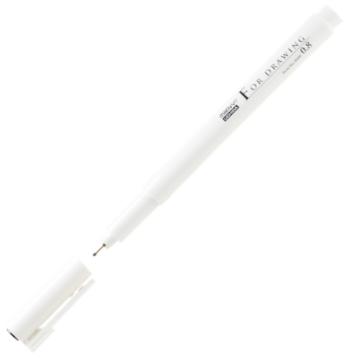 Линер, ручка для черчения и рисования 0,8мм чер. MAR4600/0.8