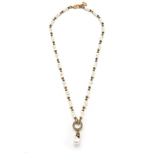 Колье MON REVE, с жемчугом, MR-NMR23K016 белый