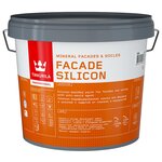Краска для фасадов и цоколей Facade Silicon (Фасад Силикон) TIKKURILA 5л белый (база А) - изображение