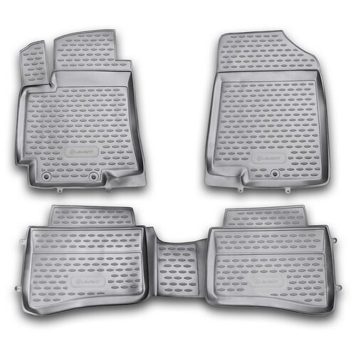 фото Element коврики в салон kia rio, 2011-2014, 2014->, 4 шт. (полиуретан)