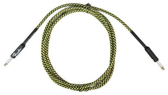 Гитарный кабель 6.3 мм - 6.3 мм 3 метра желтый