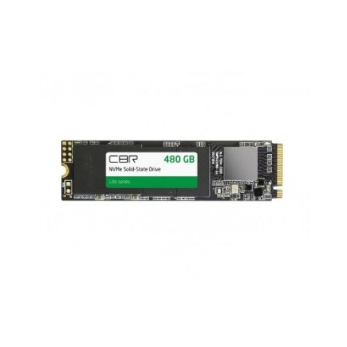 Твердотельный накопитель CBR 480 ГБ M.2 SSD-480GB-M.2-LT22 cbr ssd 512gb m 2 lt22 внутренний ssd накопитель серия lite 512 gb m 2 2280 pcie 3 0 x4 nvme 1 3 sm2263xt 3d tlc nand r w speed u