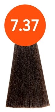 Краска для волос Ollin Professional N-JOY Крем-краска для седых волос 100мл, Цвет 7/37 русый золотисто-коричневый