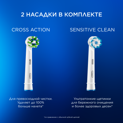 Электрическая зубная щетка Oral-B Vitality Pro, лиловый - фотография № 3