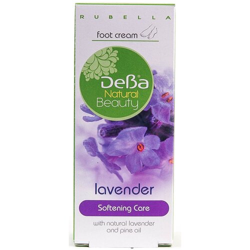 DeBa Крем для ног Лаванда, 75 мл, 75 г