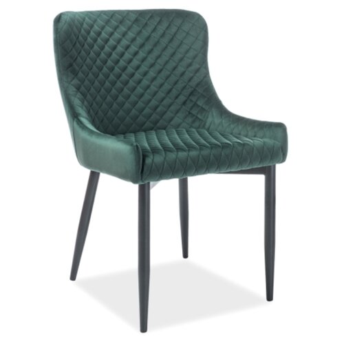 фото Стул signal colin b velvet, зеленый