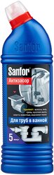 Sanfor гель для труб в ванной Антизасор, 0.75 кг