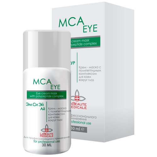 La Beaute Medicale Крем-маска для век с пептидным комплексом MCA eye, 15 г la beaute medicale крем для век с пептидами и кофеином eye contour