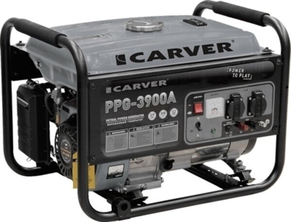 Генератор Carver PPG- 3900А BUILDER 3кВт 01.020.00017