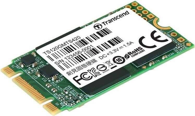 Твердотельный накопитель Transcend 480 ГБ M2 TS480GMTS420S