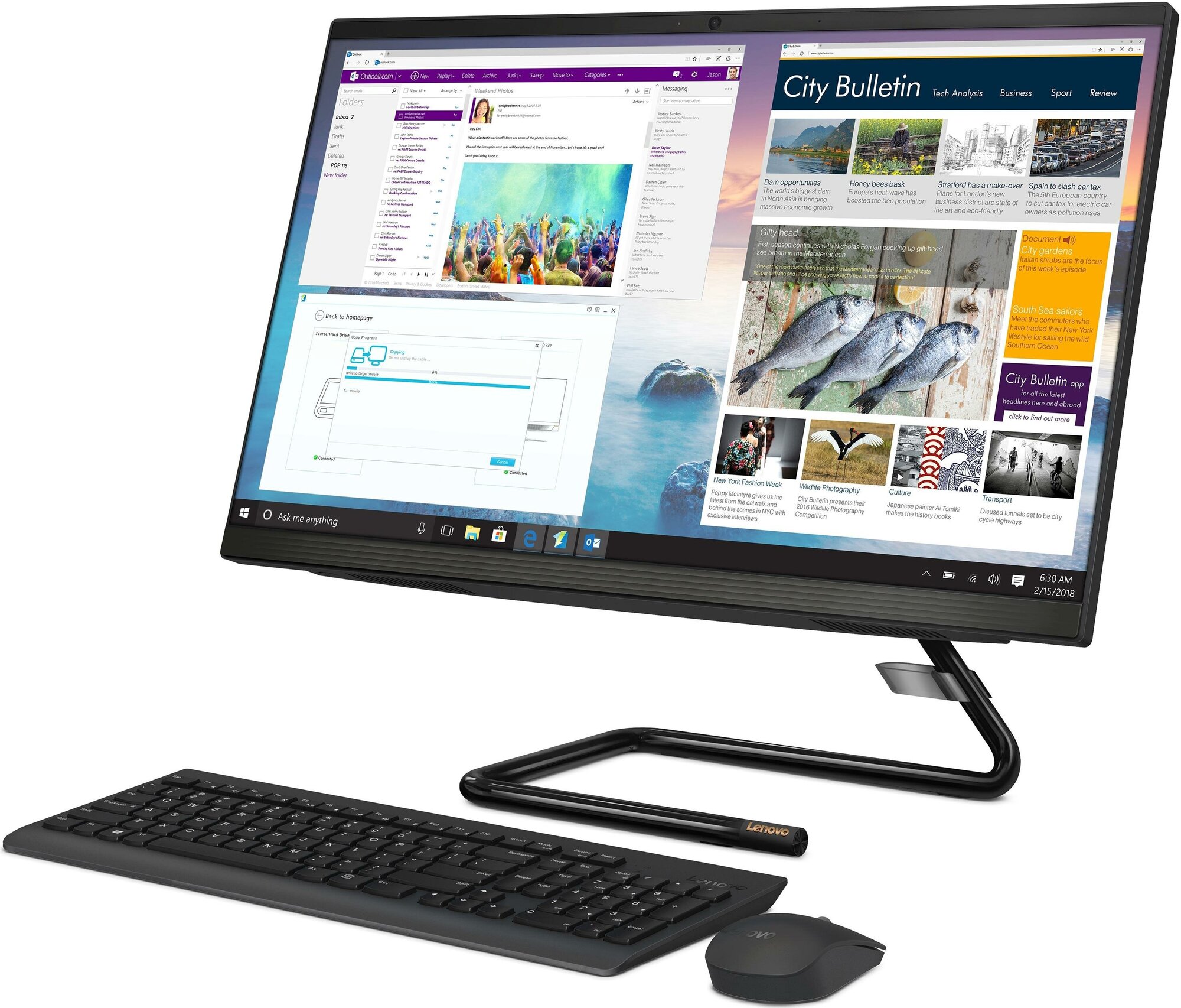 238" Моноблок Lenovo IdeaCentre AIO 3 24IIL5