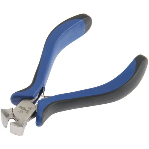 Кусачки торцевые mini никелированные двухкомпонентные рукоятки 105 мм 738₽