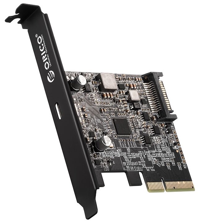 Плата расширения PCI-E ORICO PE20-1C черный