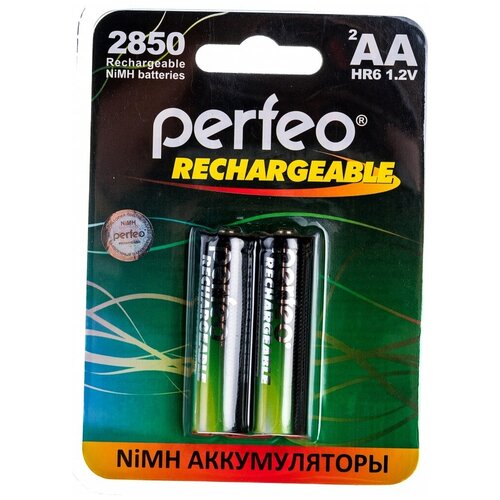 Аккумулятор Perfeo AA2850mAh/2BL Пластик 30014780