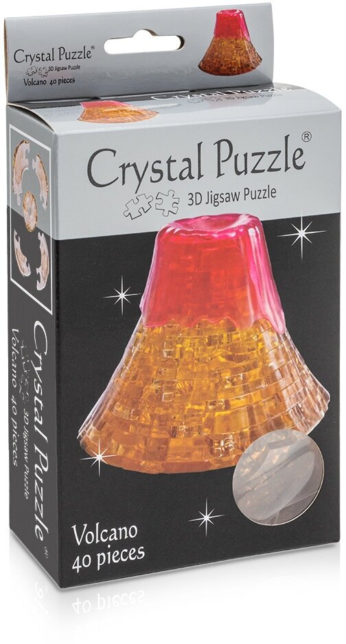 Головоломка 3D Crystal Puzzle Вулкан - фото №13