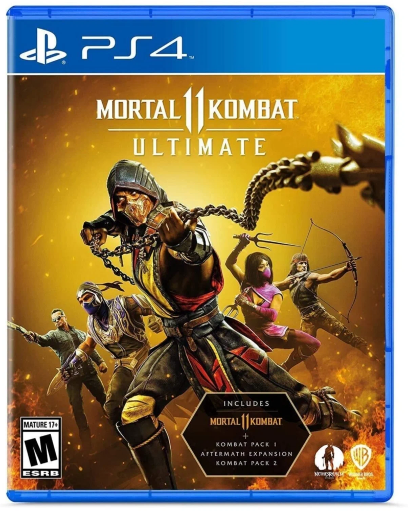 Игра Mortal Kombat 11 Ultimate для PlayStation 4(PS4)русские субтитры