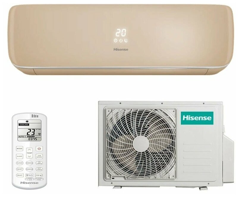 - Hisense AS-10UW4SVETG107G()/AS-10UW4SVETG107W() Premium Champagne Super DC Inverter