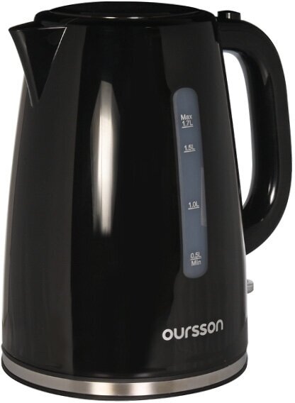 Электрический чайник Oursson EK1714P/BL (Черный) - фотография № 8