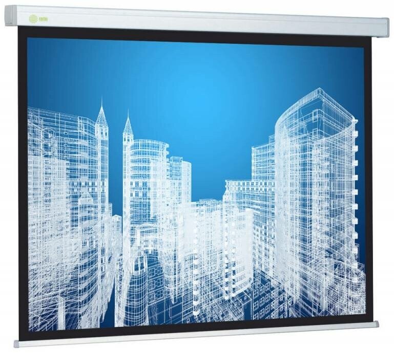 Экран Cactus Wallscreen CS-PSW-187x332 187 x 332см 16:9 настенно-потолочный рулонный белый