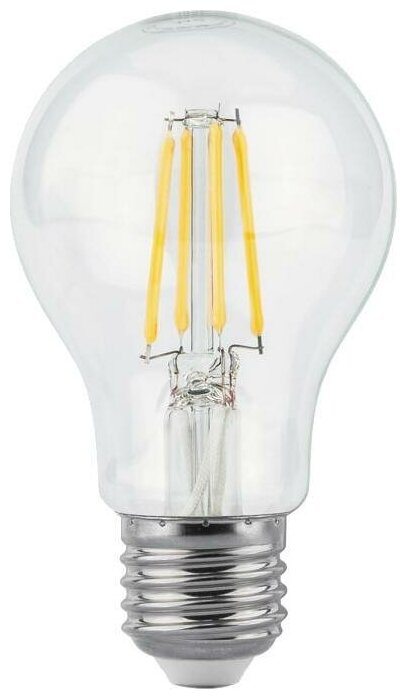 Светодиодная лампа Gauss Filament 8W эквивалент 75W 2700K 740Лм E27 филаментная груша