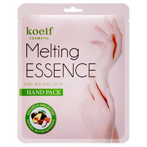 фото Koelf маска-перчатки для рук - melting essence hand pack, 14г