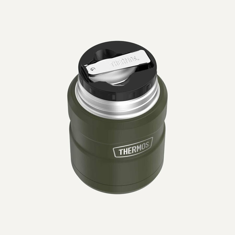 Термос для еды Thermos SK-3021, 0.71 л, хаки - фотография № 3