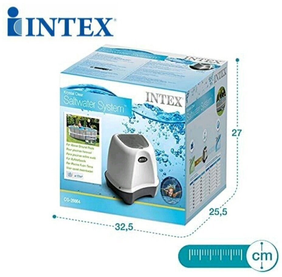 INTEX Хлоргенератор для бассейнов Intex (до 17413 л) 26664