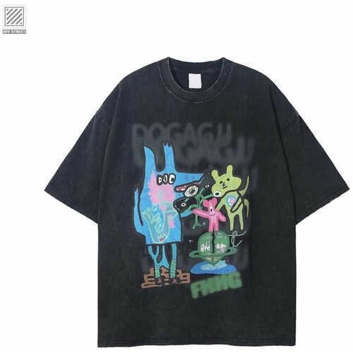 Футболка Off Street, размер 46, черный