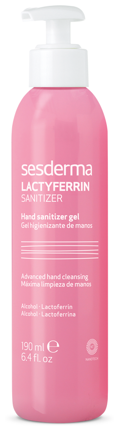 SesDerma Гель для рук Lactyferrin Defense Гигиенический, 190 мл