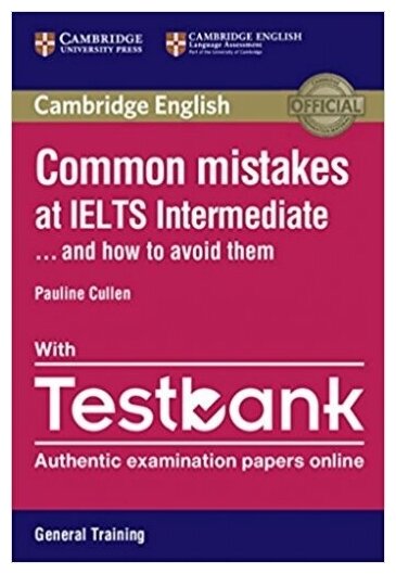 Книга Common Mistakes at IELTS Intermediate Paperback with IELTS General Training - фото №1