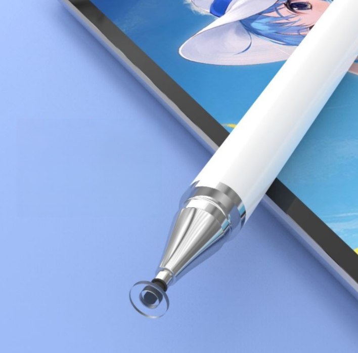 Стилус для рисования на смартфоне, планшете, универсальный, сенсорная ручка для телефона, белый