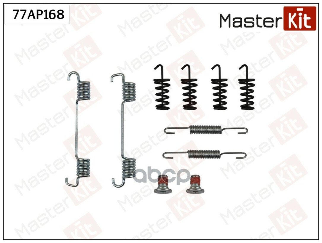 Комплект Установочный Барабанных Колодок Sfk402;950874; A0009937311; A2104230092; Tg-Bik0019; MasterKit арт. 77AP168
