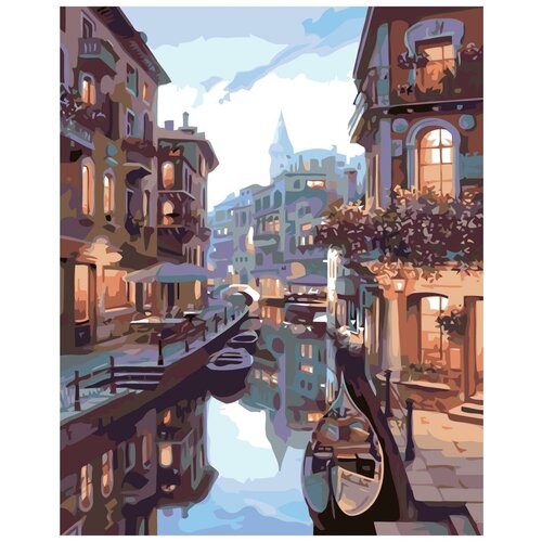 Венецианская дымка Раскраска по номерам на холсте Живопись по номерам картина по номерам венецианская тишина 40х50 см