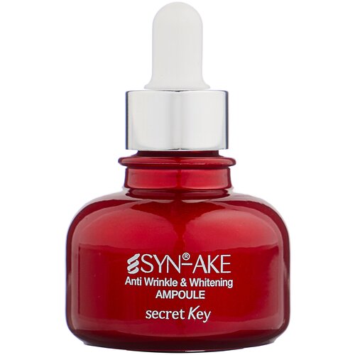 Омолаживающая сыворотка со змеиным ядом Secret Key Syn-Ake Anti Wrinkle and Whitening Ampoule 30 мл