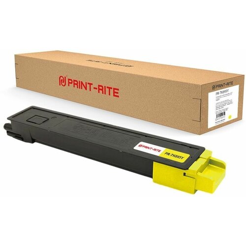 Картридж Print-Rite TFK697YPRJ TK-895Y желтый (pr-tk895y) картридж для лазерного принтера easyprint lk 895y tk 895y