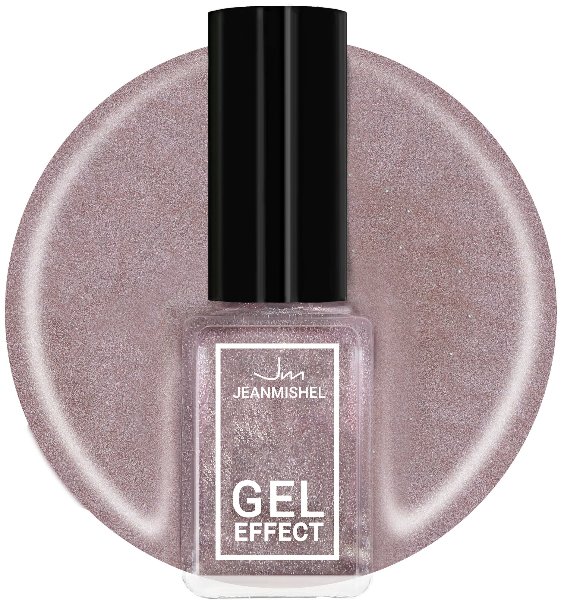 фото Лак для ногтей Gel Jeanmishel 6 мл тон 182 искрящийся жемчужный