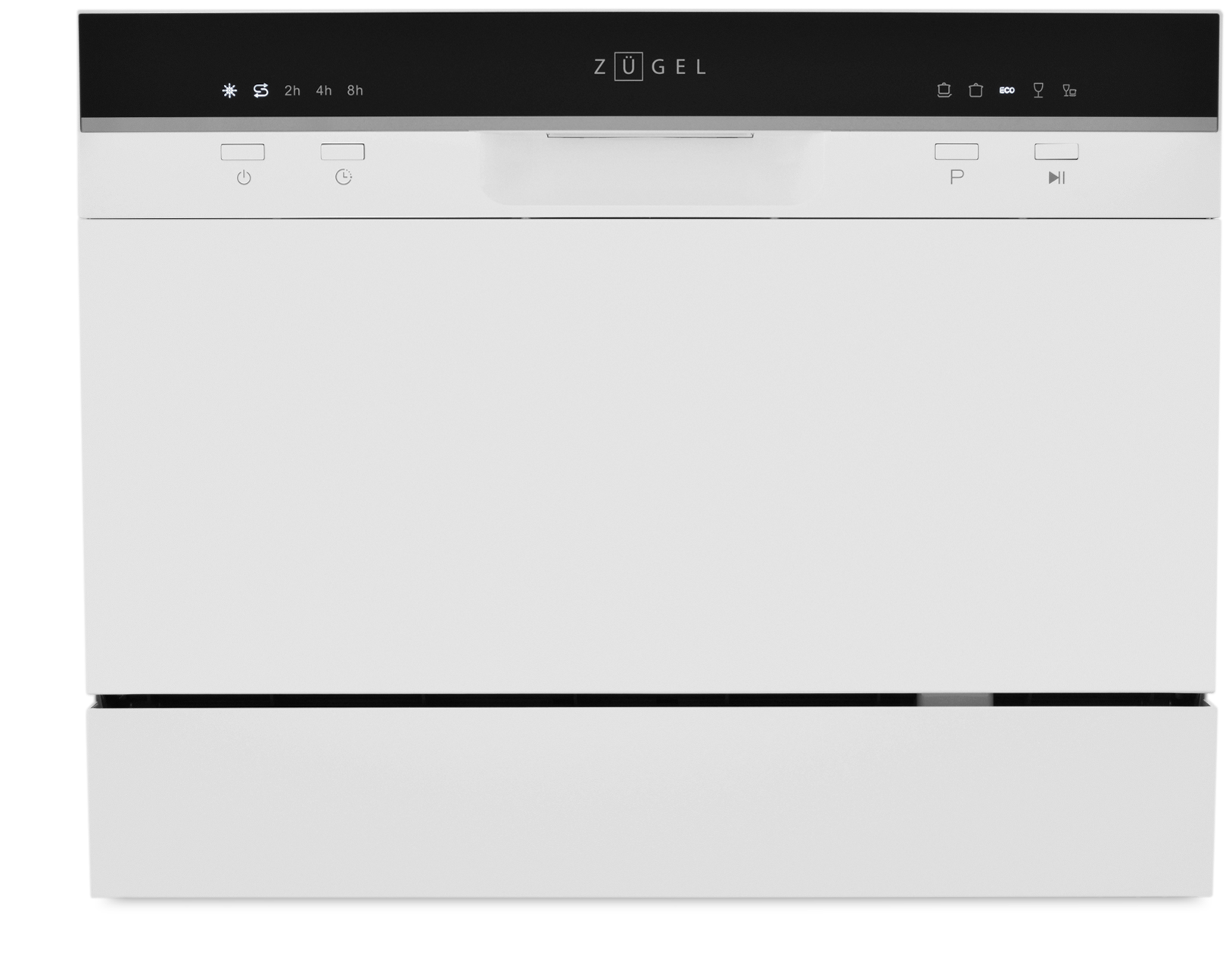 Компактная посудомоечная машина ZUGEL ZDF550W белая - фотография № 1