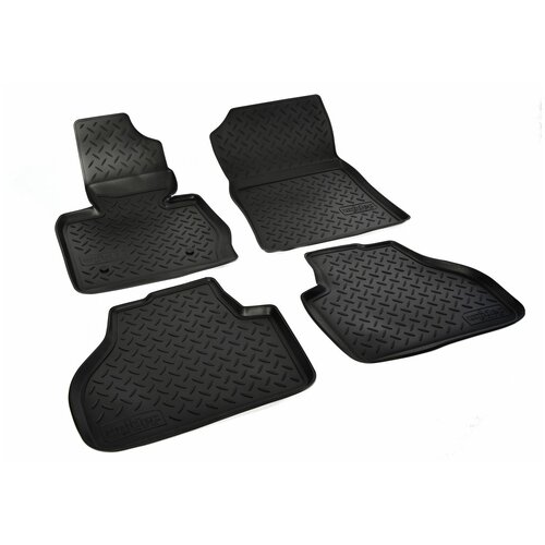 фото Коврики в салон полиуретан norplast bmw x3 04-10 черный комплект npl-po-07-04 norplast арт. npl-po-07-04