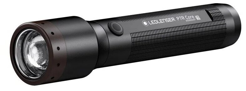 Ручной фонарь LED LENSER P7R Core черный/коричневый