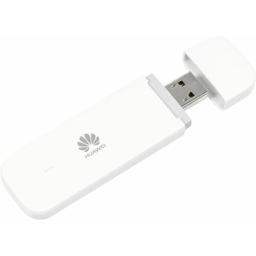 Huawei Модем 2G/3G/4G Huawei E3372h-153 USB +Router внешний белый